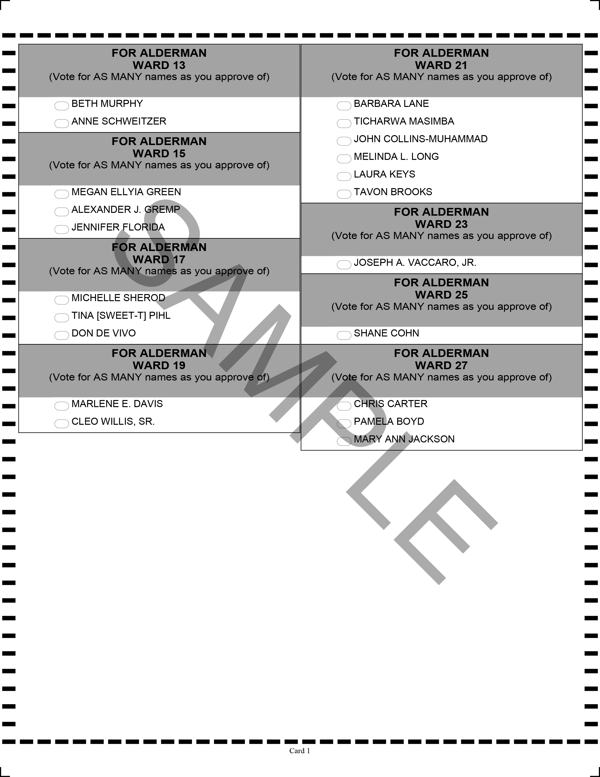 Sample Primary Ballot March 2-2